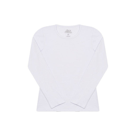 BLUSA MANGA LONGA LISA MENINA BICHO BAGUNÇA