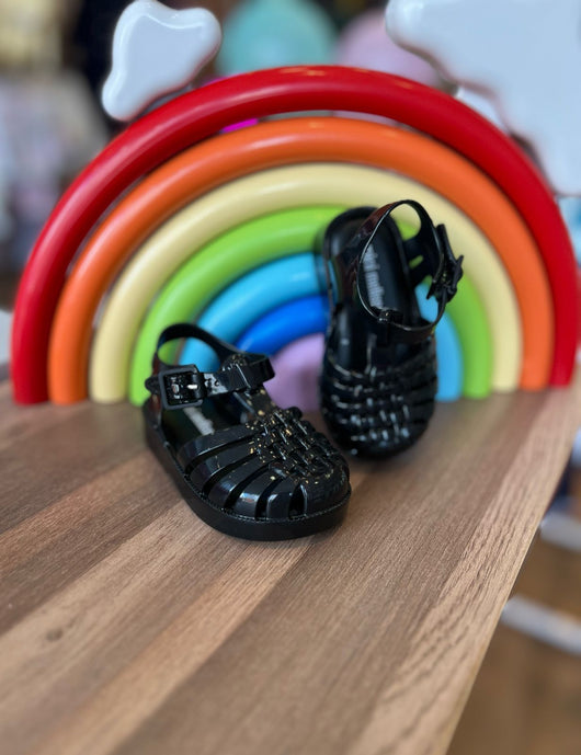 SANDÁLIA MINI MELISSA POSSESSION COM AJUSTE E VELCRO LATERAL MENINA MELISSA