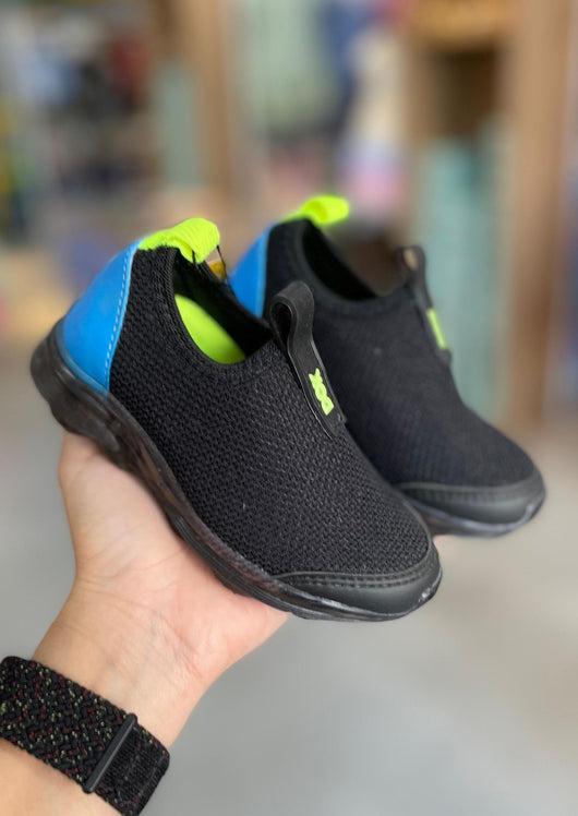 TENIS FUN LIGHT NEOPRENE SEM CADARCO COM LED MENINO DOK 40PRO50