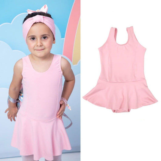 BODY VESTIDO REGATA PARA BALLET MENINA LUI BAMBINI