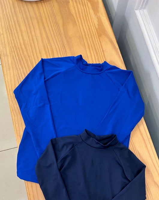 BLUSA MANGA LONGA DE PROTEÇÃO SOLAR UV50+ LISA MENINO MARUJOS E SEREIAS