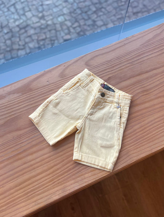 BERMUDA KIDS SARJA COM BOLSOS FUNCIONAIS MENINO TOM ERY