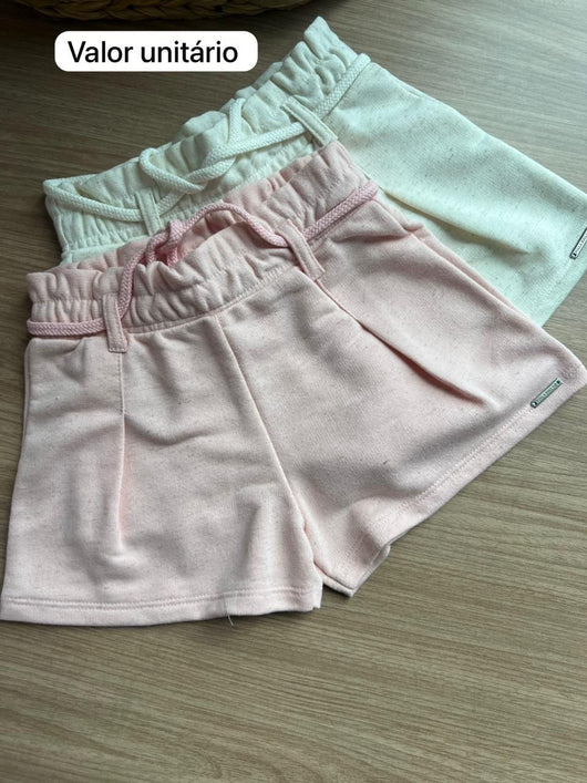 SHORT ELÁSTICO MENINA PULLA BULLA