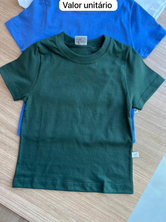 CAMISETA MC LISA BASICA MENINO HAVE FUN