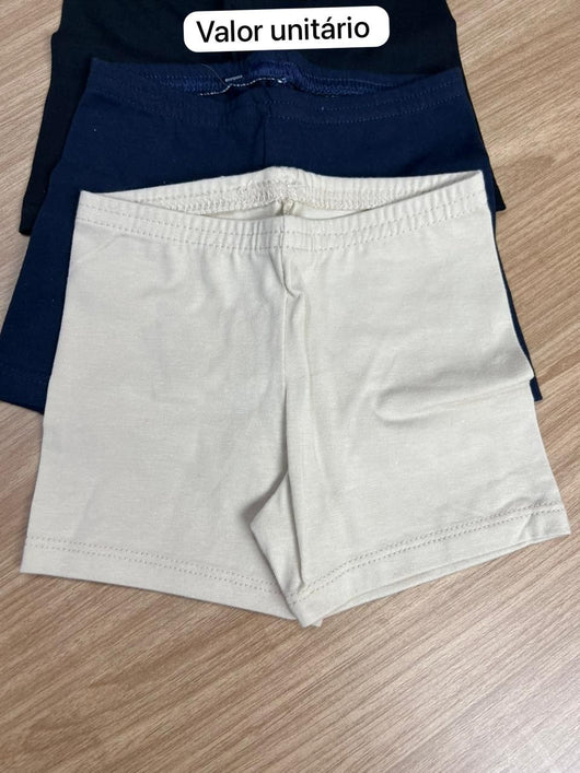 SHORT LISO BÁSICO PARA USAR EMBAIXO DA SAIA MENINA ELIAN