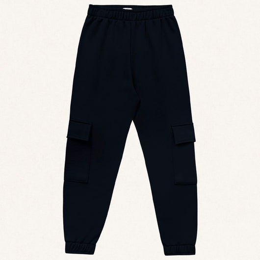 CALÇA MOLETOM COM BOLSOS LATERAIS MENINO FAKINI