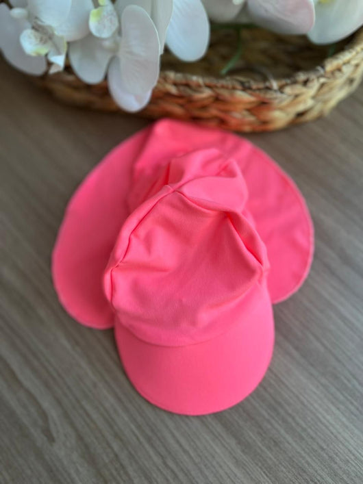 CHAPÉU ABA LISO PROTEÇÃO UV50+ MENINA INFANTI