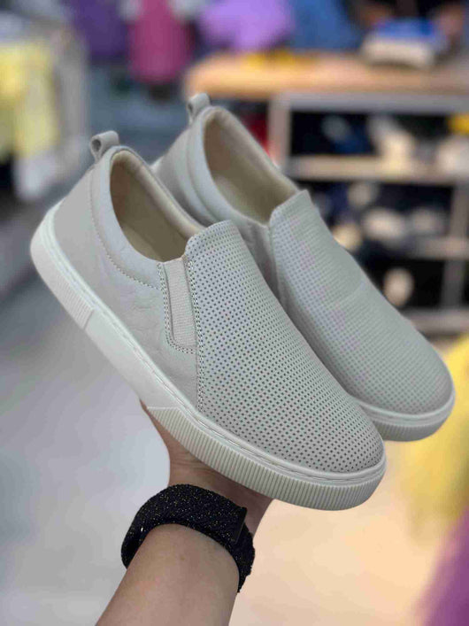 SAPATO MOCASSIM COURO COM ELASTICO MENINO GAMBO 35PRO50