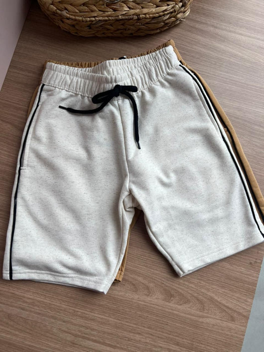 BERMUDA ELÁSTICO CORDÃO BOLSOS MENINO PULLA BULLA