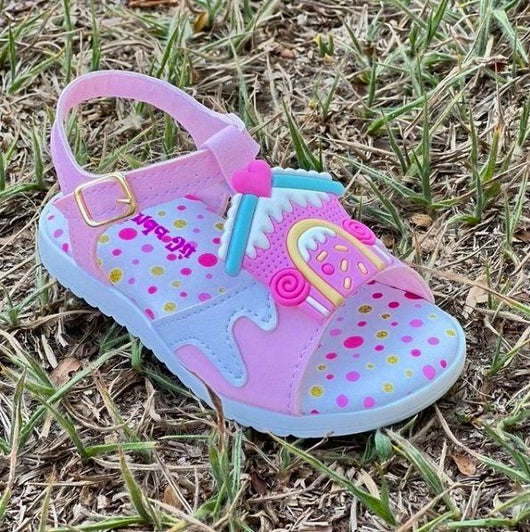 SANDALIA COM FEIXE CASINHA DE DOCES POA MENINA LUI BAMBINI PRO45
