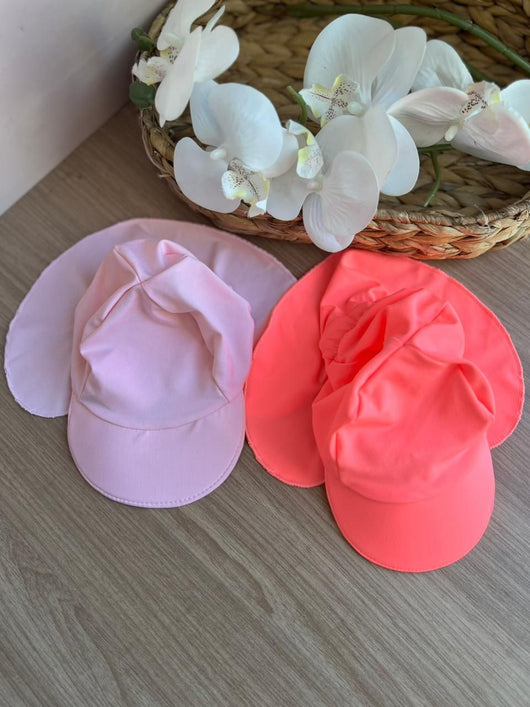 CHAPÉU ABA LISO PROTEÇÃO UV50+ MENINA INFANTI