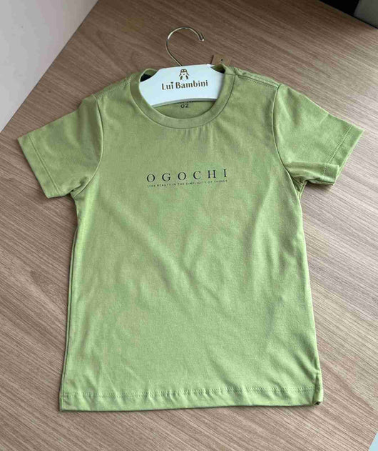 CAMISETA MANGA CURTA CONCEPT SLIM SEEK BEAUTY MENINO OGOCHI