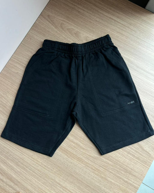 BERMUDA CADARÇO BOLSOS LOGO RELEVO MENINO ANGERÔ