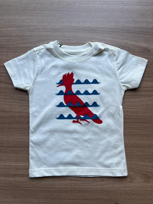 CAMISETA MANGA CURTA ONDAS PICA PAU BOTÕES MENINO RESERVA MINI