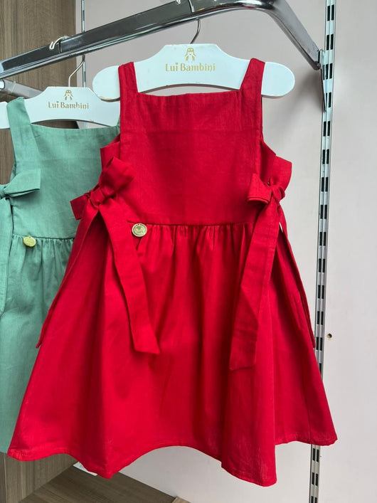 VESTIDO ALÇA BABADO MENINA LUI BAMBINI