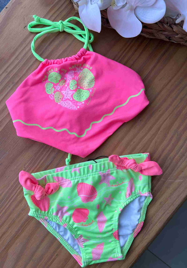 ROSA NEON/VERDE