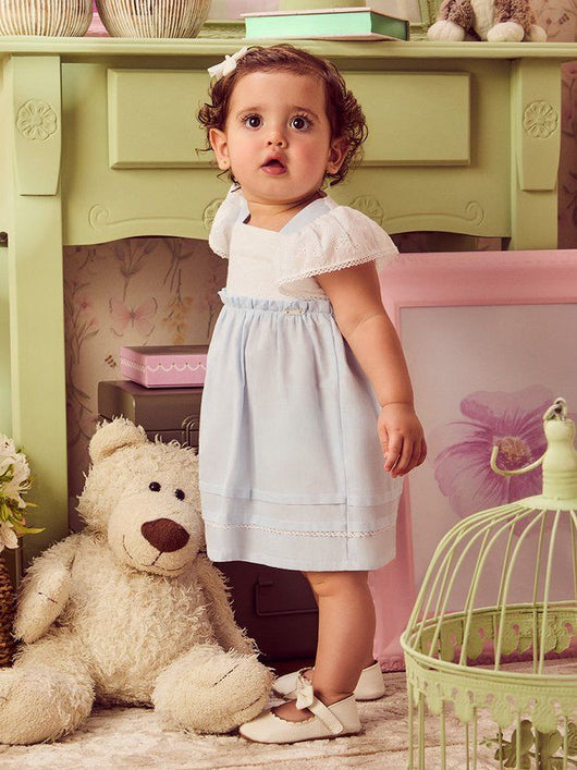 VESTIDO MANGA CURTA BABADO RENDA FLORES MENINA ANIMÊ