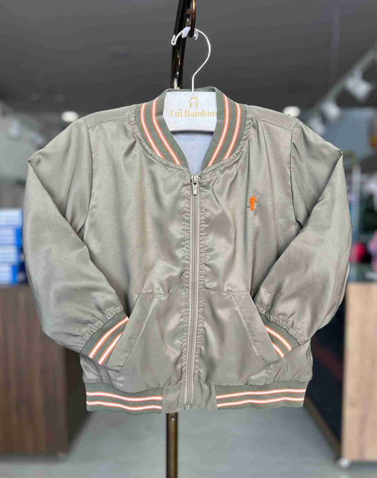 JAQUETA MANGA LONGA NYLON MENINO ONDA MARINHA