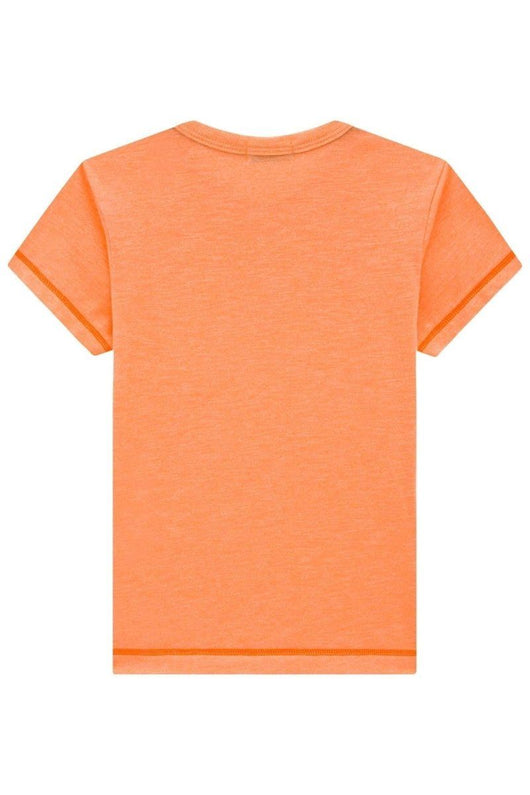 CAMISETA MANGA CURTA GOLA REDONDA MALHA FLAME MENINO LUC BOO PRO40