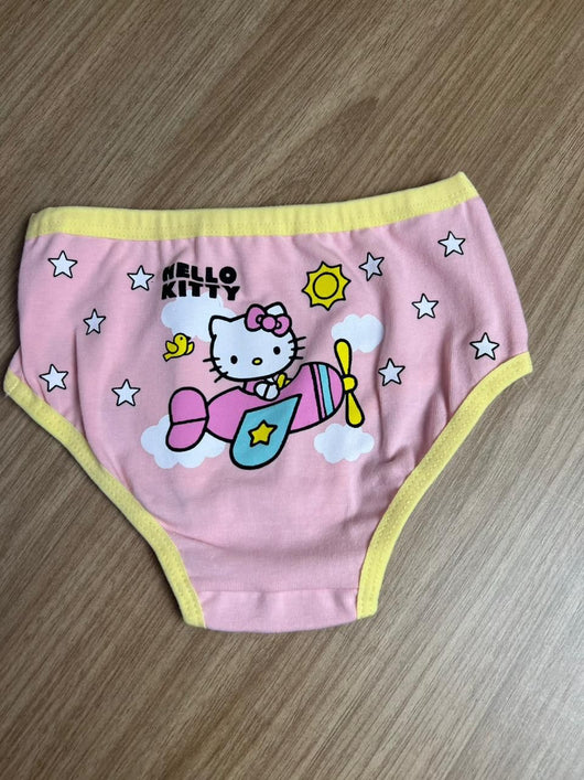 CALCINHA ALGODÃO GATINHA AVIÃO ESTRELAS NUVEM MENINA LUI BAMBINI