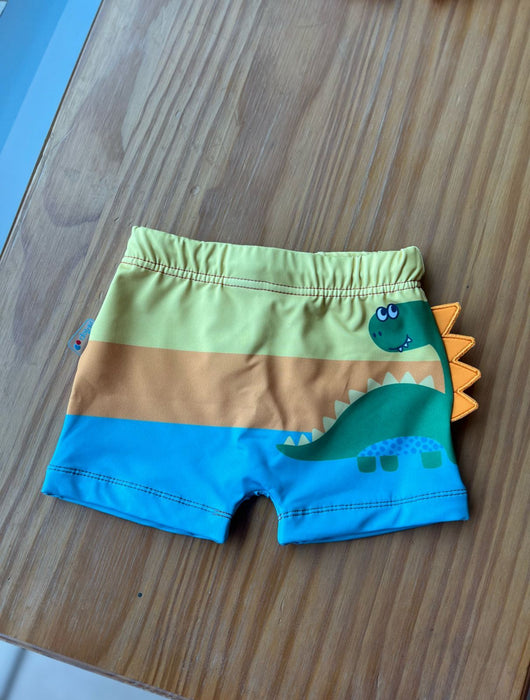 SUNGA BOXER DINOSSAURO PROTEÇÃO UV50+ MENINO TIP TOP