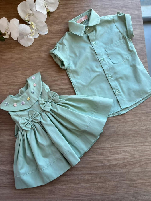 CAMISA MANGA CURTA BOLSO MENINO LUI BAMBINI