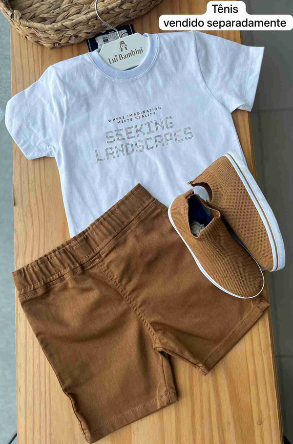 BRANCO/BEGE ESCURO