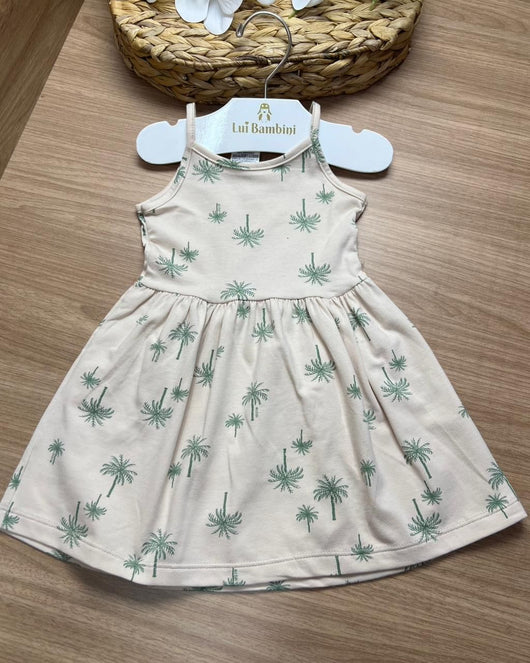 VESTIDO ALÇA COQUEIROS MENINA HAVE FUN