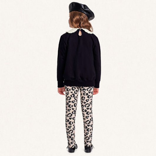 CONJUNTO BLUSAO MANGA LONGA E LEGGING MENINA FAKINI