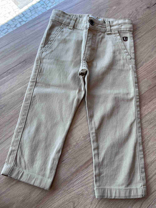 CALÇA SARJA ALFAIATARIA MENINO LOOK JEANS