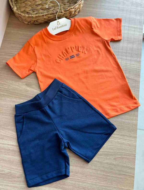 LARANJA/MARINHO