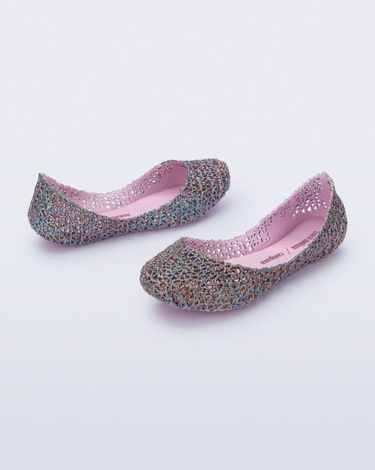 SAPATILHA MINI MELISSA CAMPANA PAPEL MENINA MELISSA