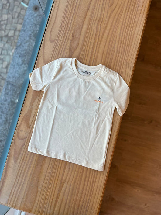 CAMISETA MANGA CURTA MEIA MALHA ONDAS GOOD MOOD MENINO ONDA MARINHA