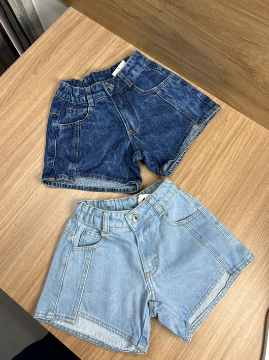SHORT JEANS BOLSOS AJUSTE INTERNO MENINA HAVE FUN
