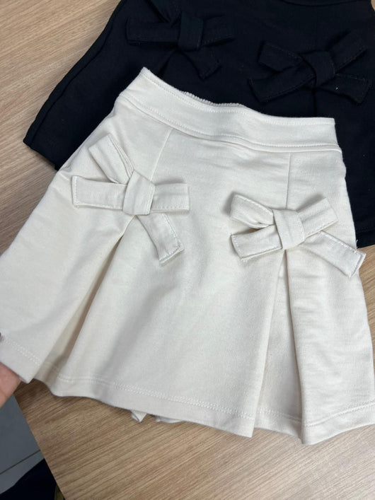 SHORT SAIA LAÇO DUPLO ELÁSTICO CÓS MENINA FAKINI