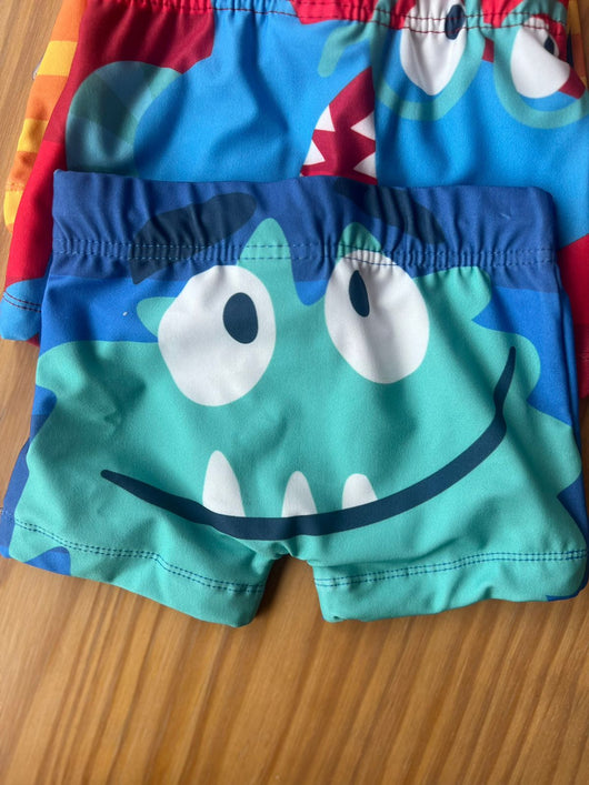 SUNGA BOXER MONSTRINHO PROTEÇÃO SOLAR UV50+ MENINO TIP TOP