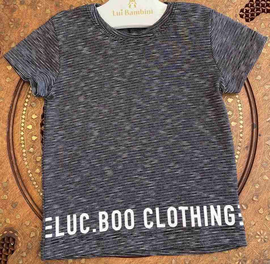 CAMISETA MANGA CURTA LISTRAS CLOTHING NEON MENINO LUC BOO 45PRO50+