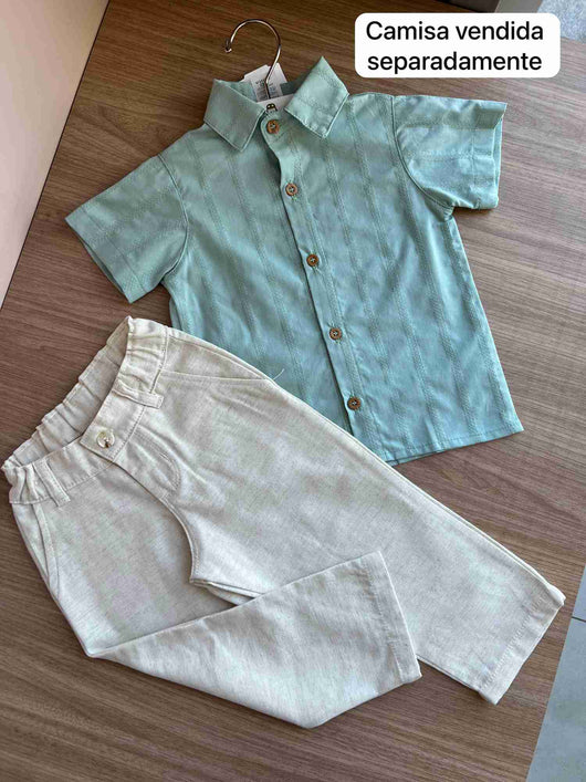 CALÇA LINHO MENINO LUI BAMBINI