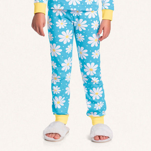 CONJUNTO PIJAMA BLUSA MANGA LONGA E CALCA MENINA FAKINI