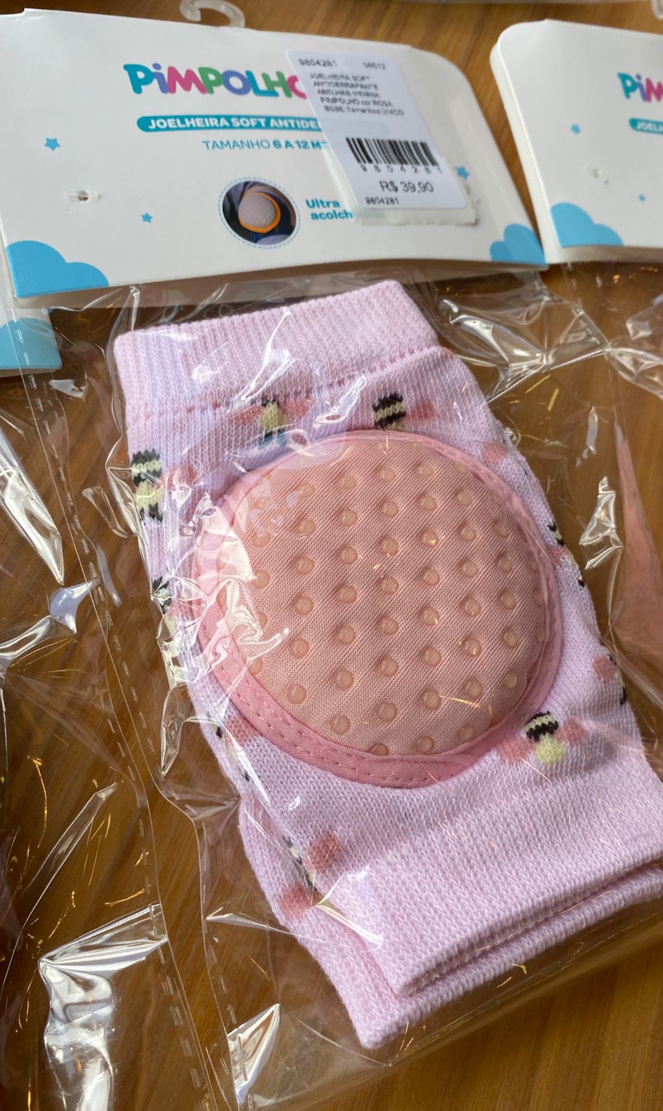 JOELHEIRA SOFT ANTIDERRAPANTE ABELHAS MENINA PIMPOLHO
