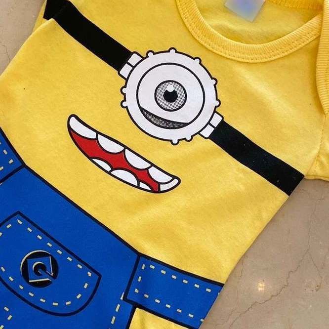 BODY MC MINIONS MENINO LUI BAMBINI - BODY MENINO - cf-cor-amarelo - MENINO
