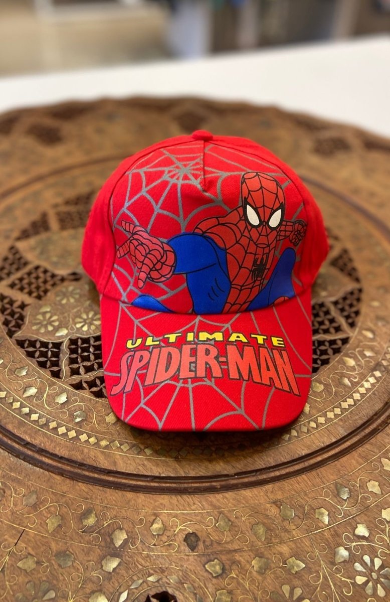 BONÉ SILKADO ULTIMATE HOMEM ARANHA MENINO LUI BAMBINI - ACESSORIO MENINO - BONE MENINO - cf-cor-vermelho