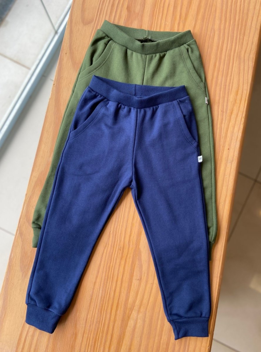 CALÇA MOLETOM BÁSICA COM BOLSOS LISA UNISSEX HAVE FUN - CALÇA MENINA - CALÇA MENINO - INVERNO MENINA