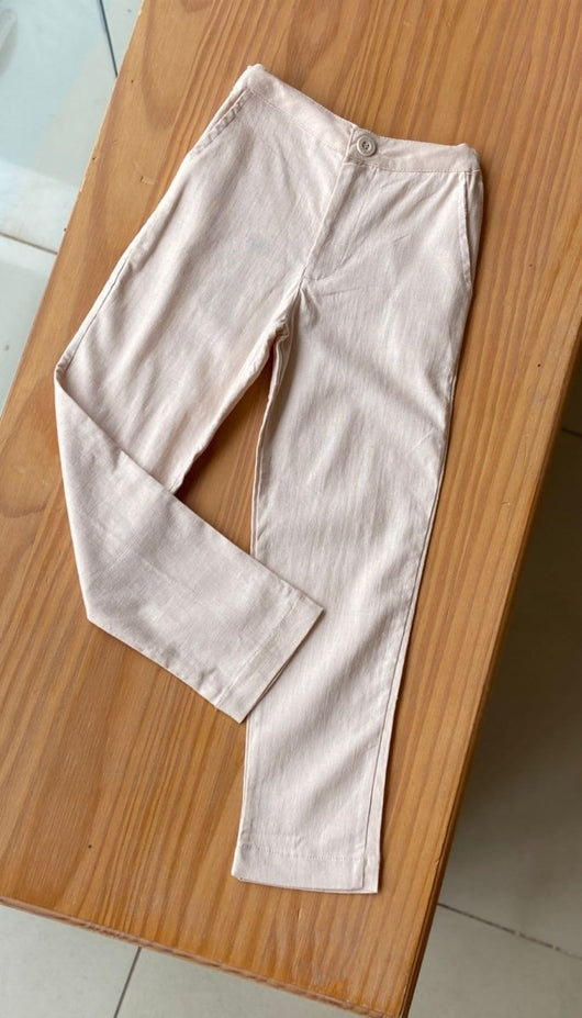 CALÇA SOCIAL EM VISCOLINHO COM BOLSO E AJUSTE INTERNO MENINO MINI LORD - CALÇA MENINO - MENINO - SOCIAL MENINO