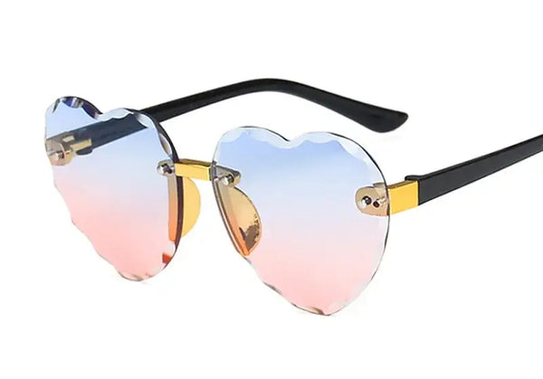 ÓCULOS SOL UV 400 CORAÇÃO MENINA LUI BAMBINI