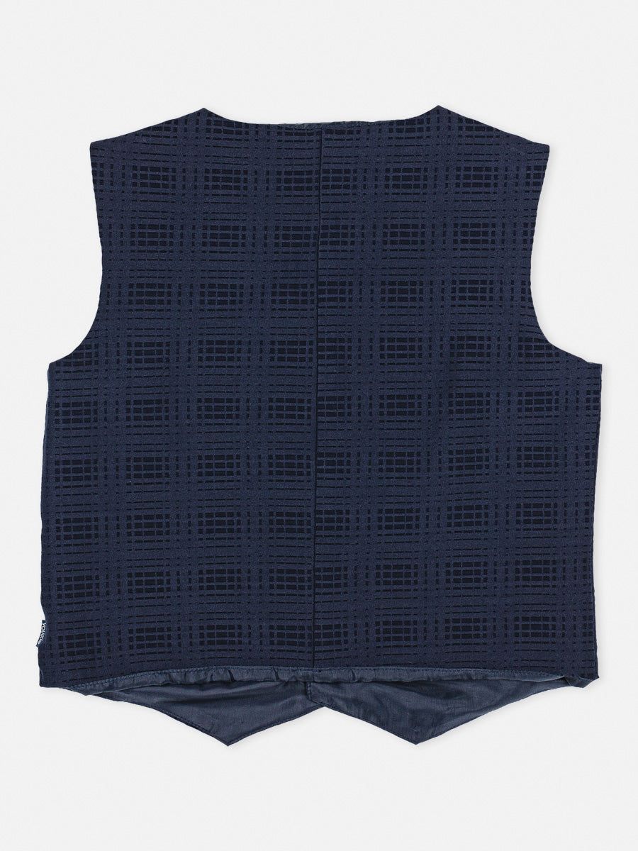 CONJUNTO COLETE E CALÇA BENGALINE JACQUARD MENINO YOUCCIE