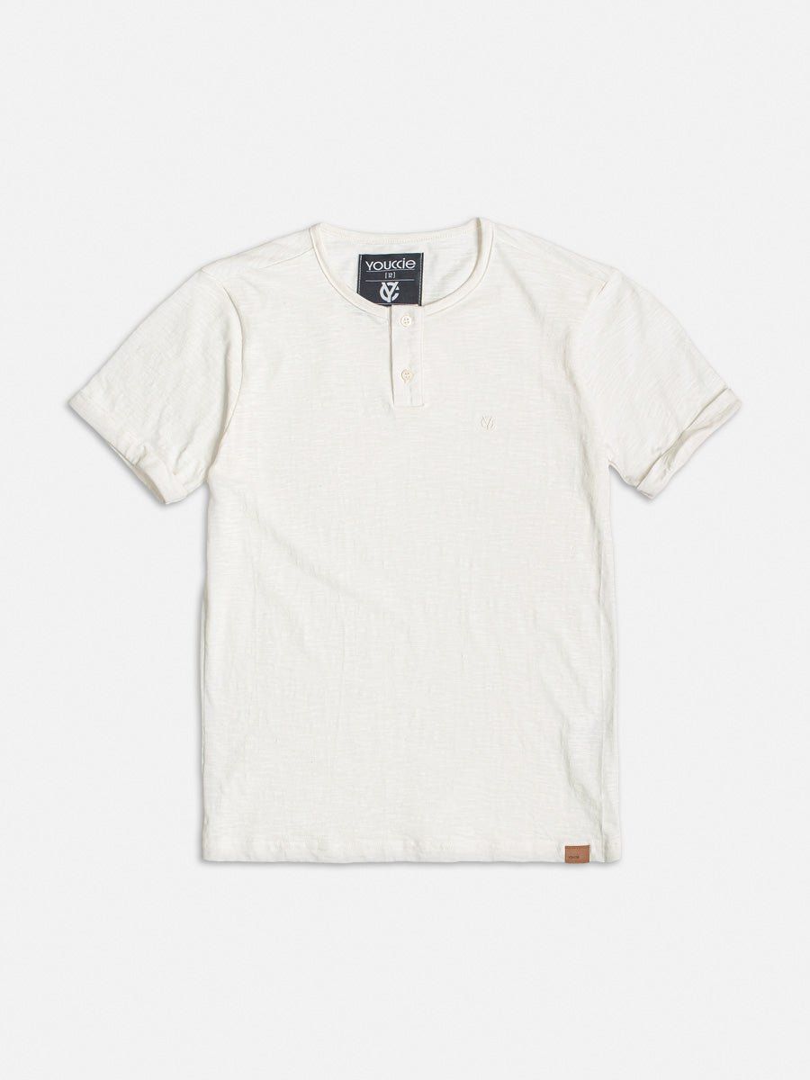 CAMISA BATA MANGA CURTA DOBRADA MALHA FLAMÊ COM BORDADO MENINO YOUCCIE